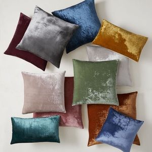 West Elm velveteen Pillow cover